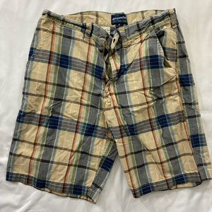 Aeropostale Plaid Shorts